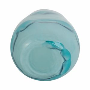 HELENARIDGE BLUE GLASS VASE 12 (IN) 8
