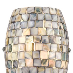 Capri 8'' High 1-Light Sconce - Satin Nickel 3