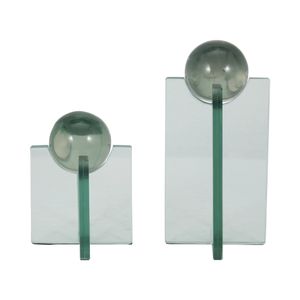TRENTONVIEW SET OF 2 CLEAR DECOR 12 (IN) 1