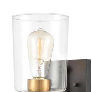 Robins 8'' High 1-Light Sconce - Matte Black 5