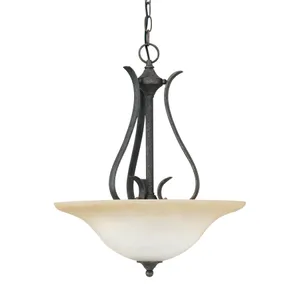 Prestige 18'' Wide 3-Light Pendant - Sable Bronze 1
