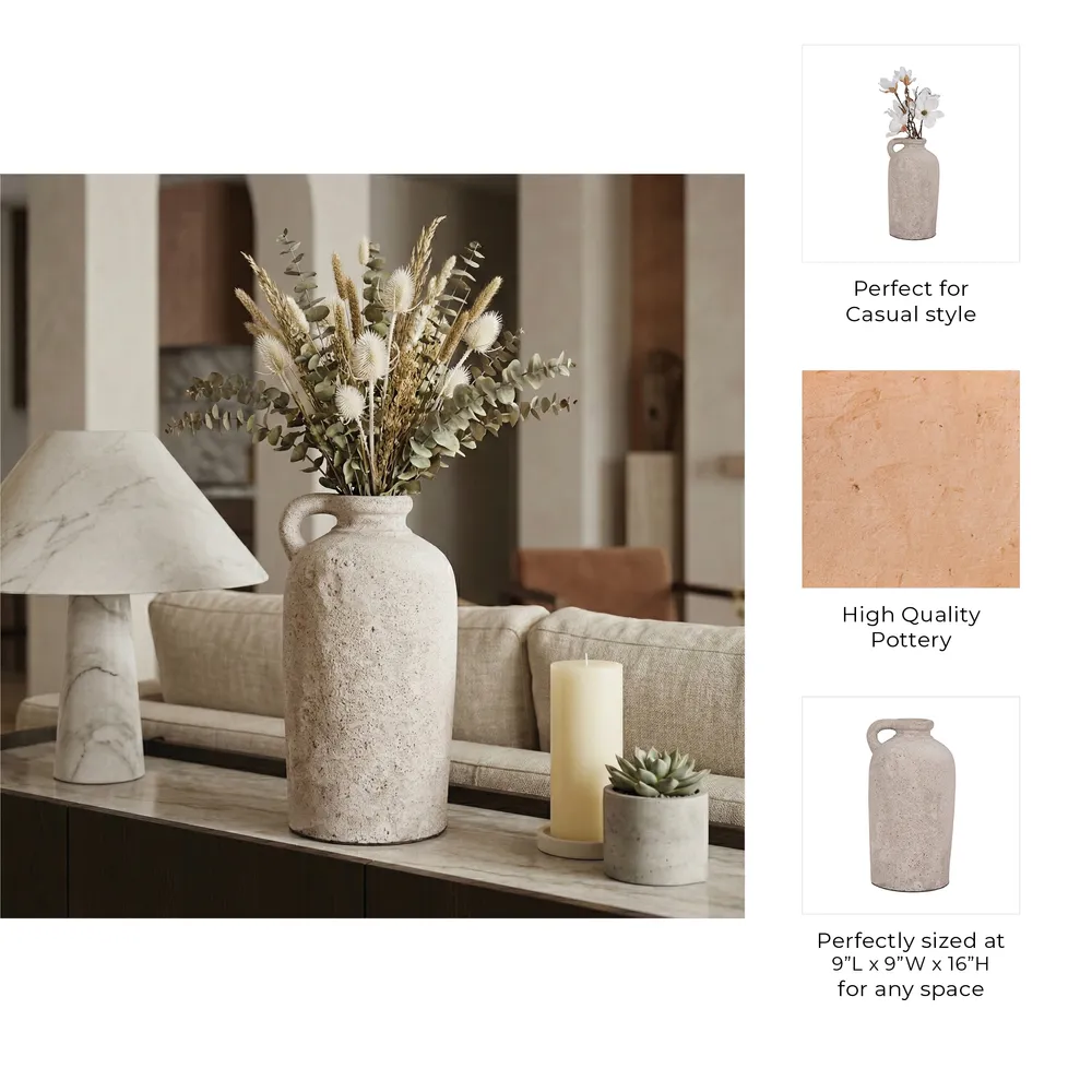 NEWTONLEY IVORY VASE 16 (IN)