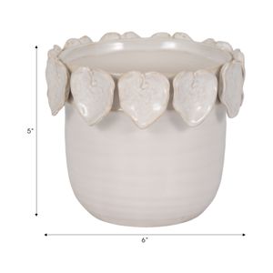 SLATERCLIFF IVORY PLANTER 6 (IN) 10