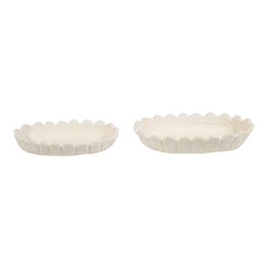 HARKENRIDGE SET OF 2 IVORY BOWLS 3 (IN) 1
