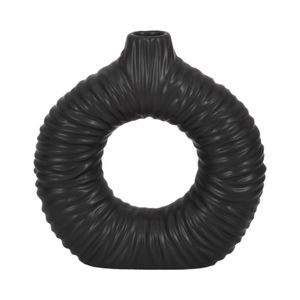 CANTONGATE BLACK VASE 9 (IN) 1