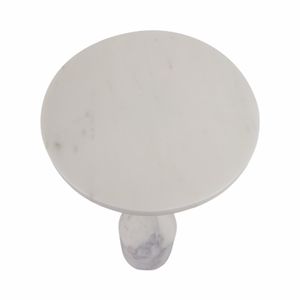 HARDWICKTON WHITE TABLE 24 (IN) 8