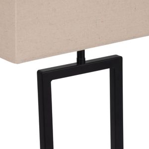 HEDLEYHAVEN SET OF 2 BLACK LAMPS 25 (IN) 6