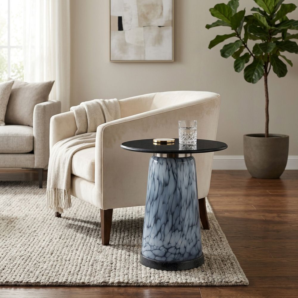 GROVERGROVE BLUE TABLE 19 (IN)