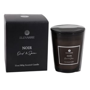 ROWANSTONE NOIR OUD AND TOBACCO CANDLE 7 (IN) 3