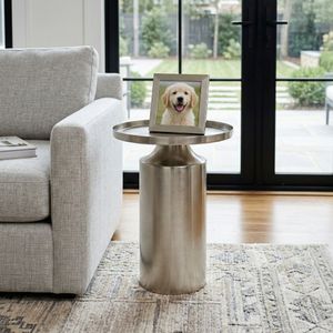 BRENTONMILL SILVER TABLE 20 (IN) 2