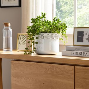 CROSBYGROVE WHITE PLANTER 6 (IN) 2