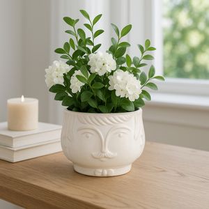 LAKEMOOR WHITE PLANTER 5 (IN) 12