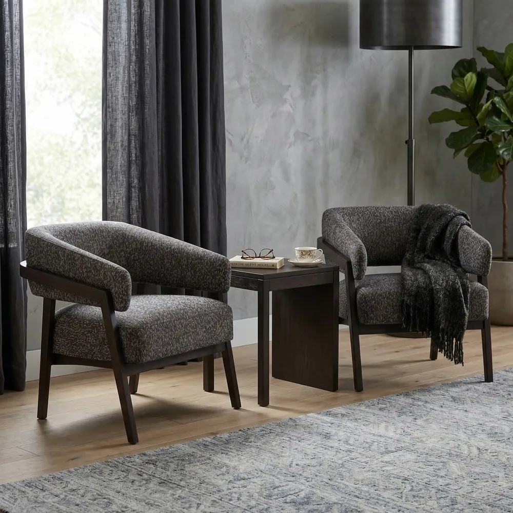 HEYDONWAY BROWN CHAIR 31 (IN)