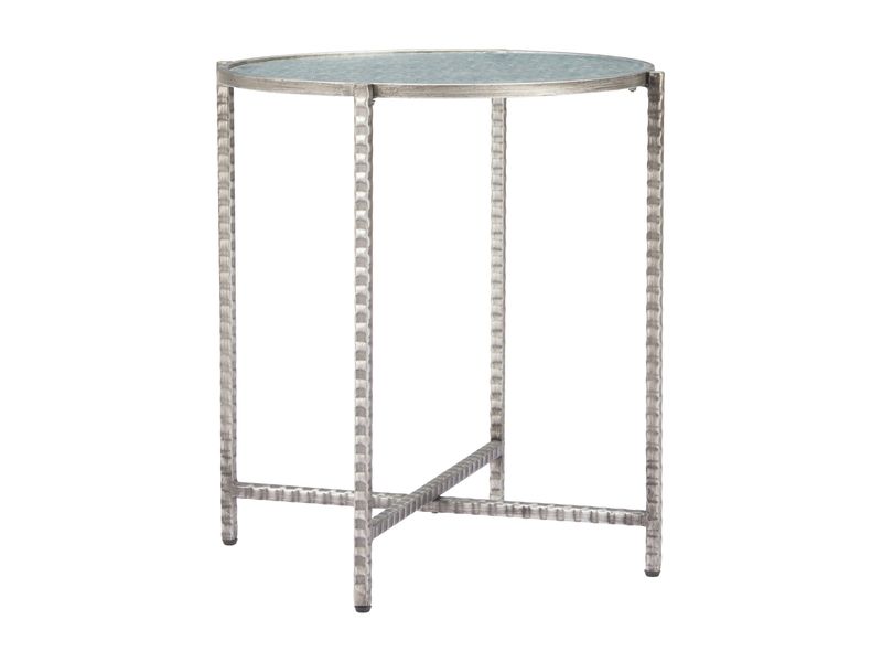 Vetro Side Table Silver 5