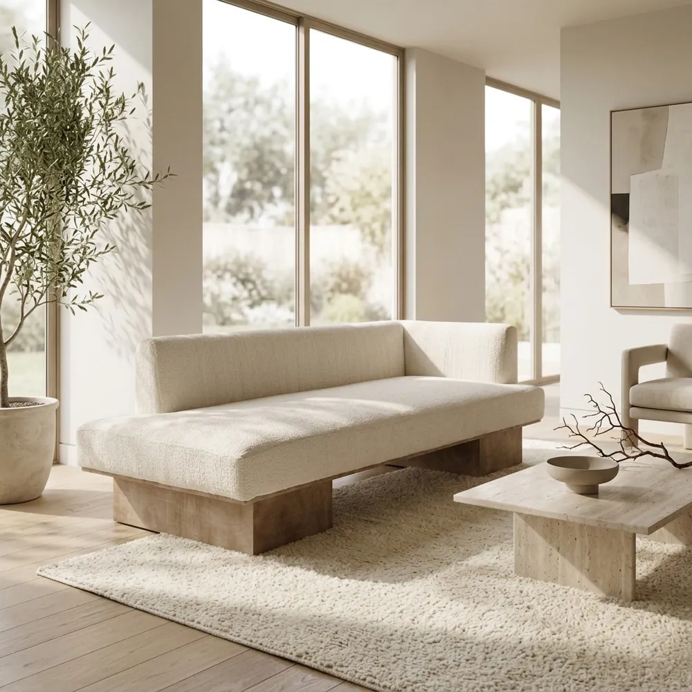 LONDONGATE IVORY CHAISE LOUNGE 80 (IN)