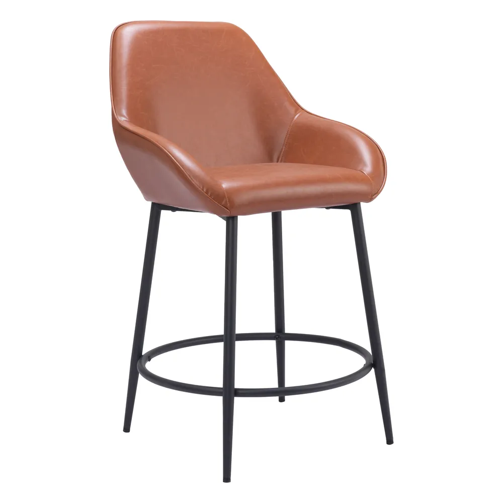 Vila Counter Stool Brown
