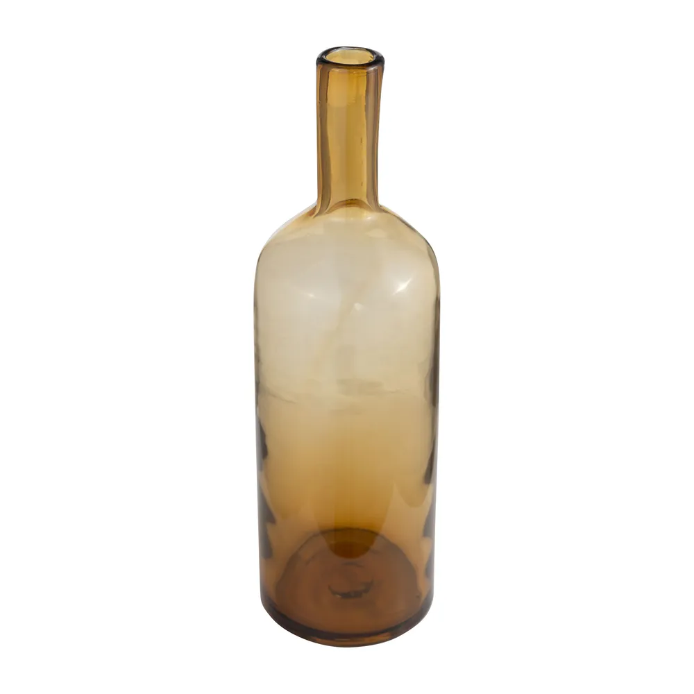 JORDANCROSS ORANGE GLASS VASE 20 (IN)