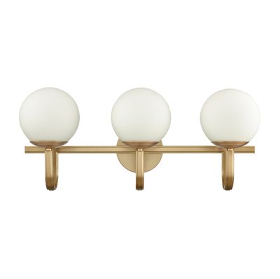 Caroline 24'' Wide 3-Light Vanity Light - Brushed Gold