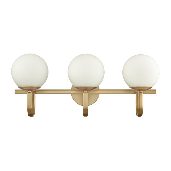 Caroline 24'' Wide 3-Light Vanity Light - Brushed Gold