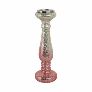 HILTONFIELD PINK CANDLE HOLDER 15 (IN) 4