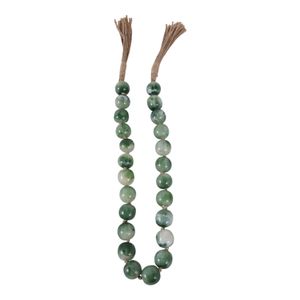 ROSSROSE GREEN BEAD 1 (IN) 6