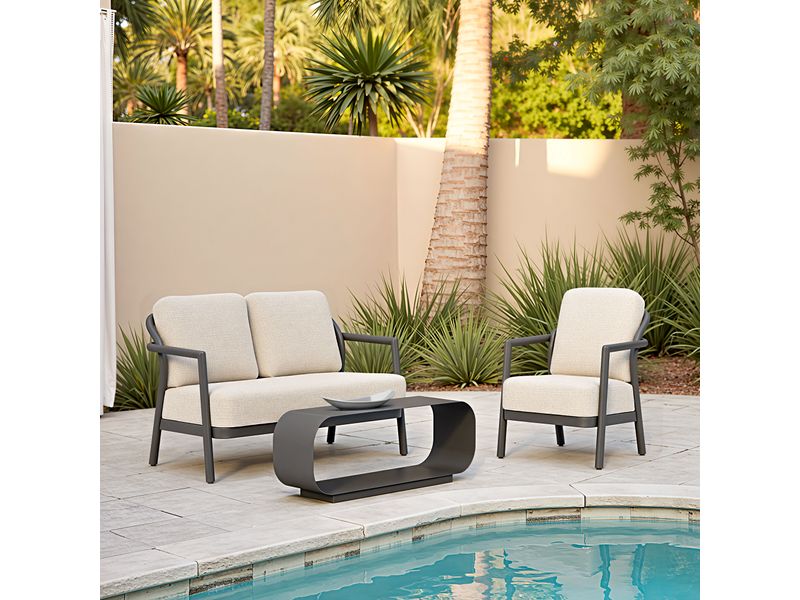Rein Loveseat Beige 9