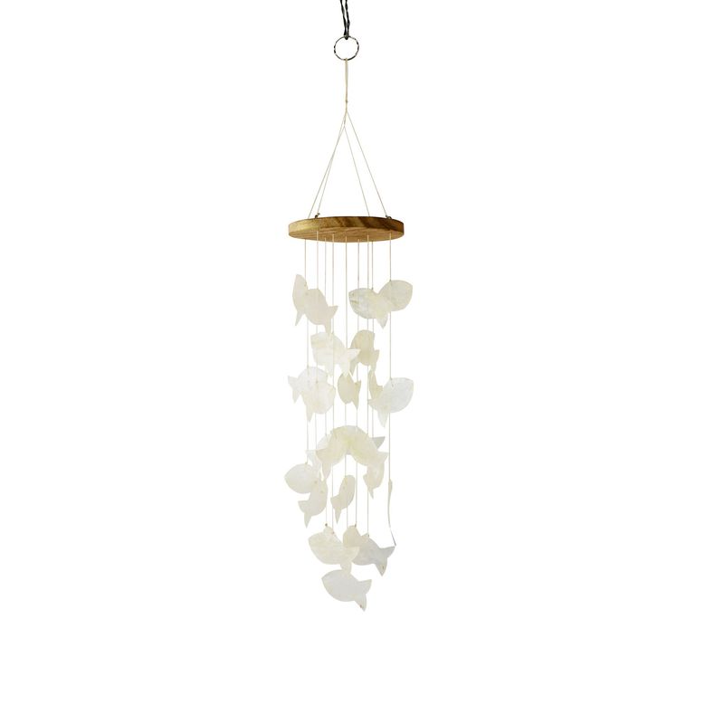 12.5" Capiz Fish Wind Chime