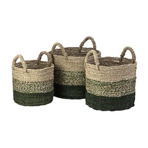 Maton Seagrass Basket - Set of 3 1