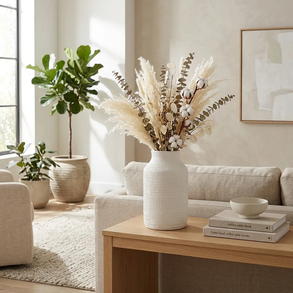 TIPTONSTONE IVORY VASE 11 (IN)