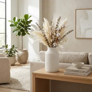 TIPTONSTONE IVORY VASE 11 (IN) 4