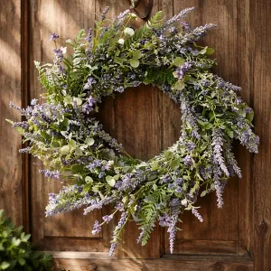 Violet Mist Wreath 1