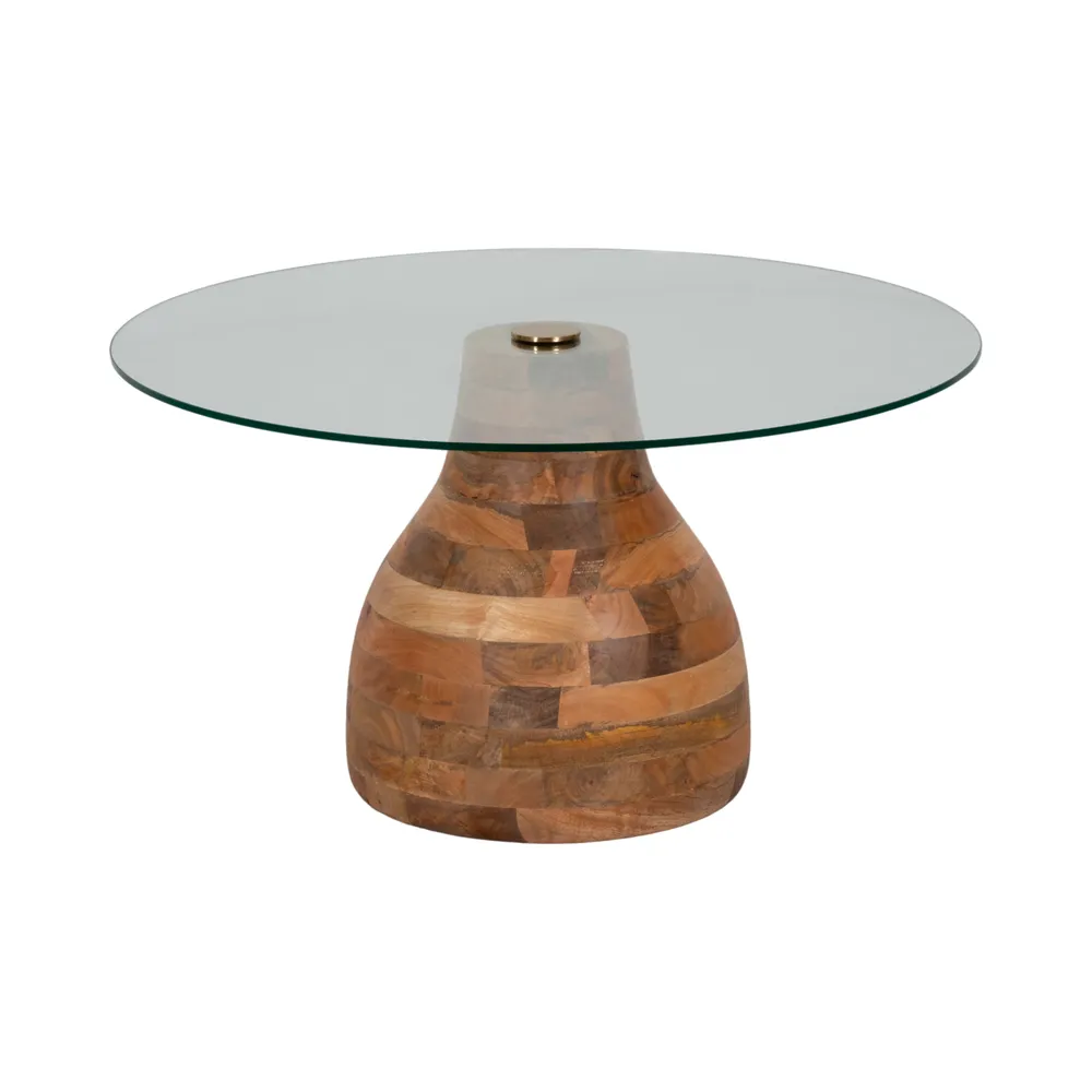 BLAINESHAW BROWN COFFEE TABLE 18 (IN)