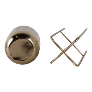 ANSELBEACH SET OF 3 GOLD PLANTER 27 (IN) 8