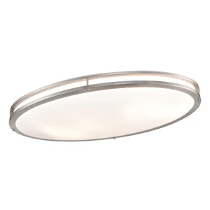Clarion 32.5'' Wide 6-Light Flush Mount - Brushed Nickel 1
