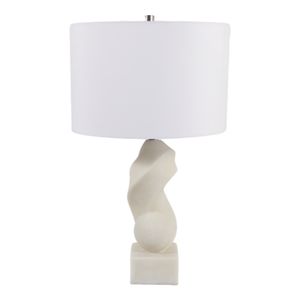 FLEMMINGMORE WHITE LAMP 26 (IN) 6