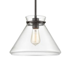 Mickley 12'' Wide 1-Light Mini Pendant - Oil Rubbed Bronze 2