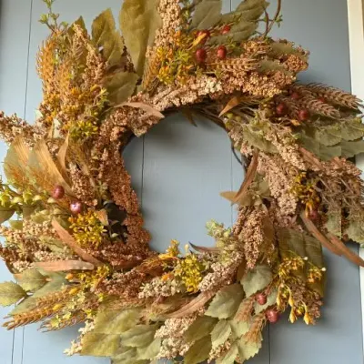 Wheat Berry Wreath
