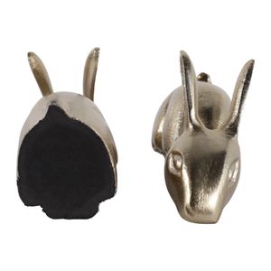 RAMONAHAM SET OF 2 GOLD BOOKENDS 7 (IN) 7