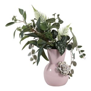 BRENTONRUN PINK VASE 9 (IN) 3