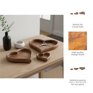 ISLESIDE SET OF 3 BROWN WOOD 2 (IN) 11