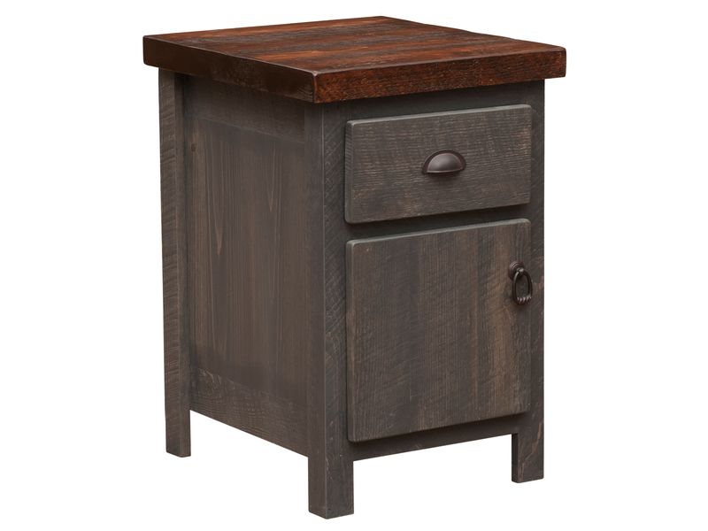 WoodShop Enclosed Nightstand - Hardware Choice:  TBD 3