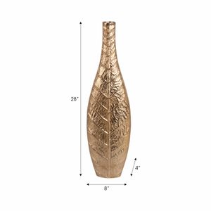 LEOSIDE GOLD VASE 28 (IN) 9