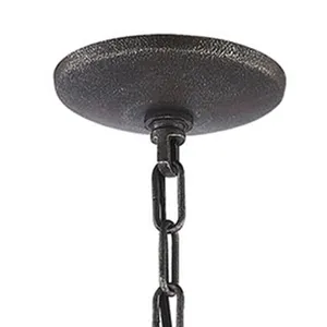 Nadina 22'' Wide 6-Light Chandelier - Silverdust Iron 3