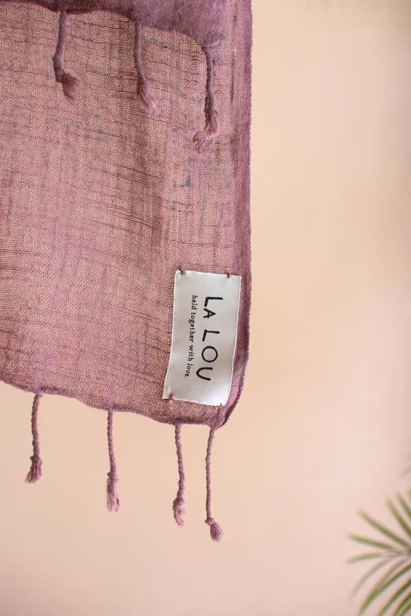 Set of 4 Block-Printed Scarves