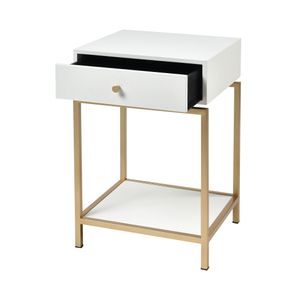 Clancy Accent Table - White 2