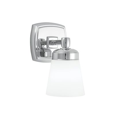 Soft Square 8.5″ High 1-Light Sconce - Chrome