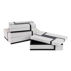 WALT SET OF 3 WHITE BOXES 4 (IN) 3