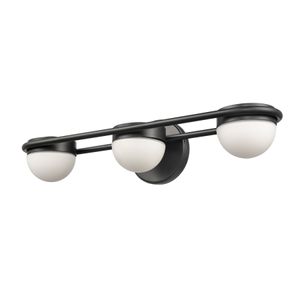 Nelly 22'' Wide 3-Light Vanity Light - Matte Black 3