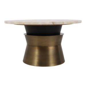 COLVINPORT GOLD COFFEE TABLE 17 (IN) 5