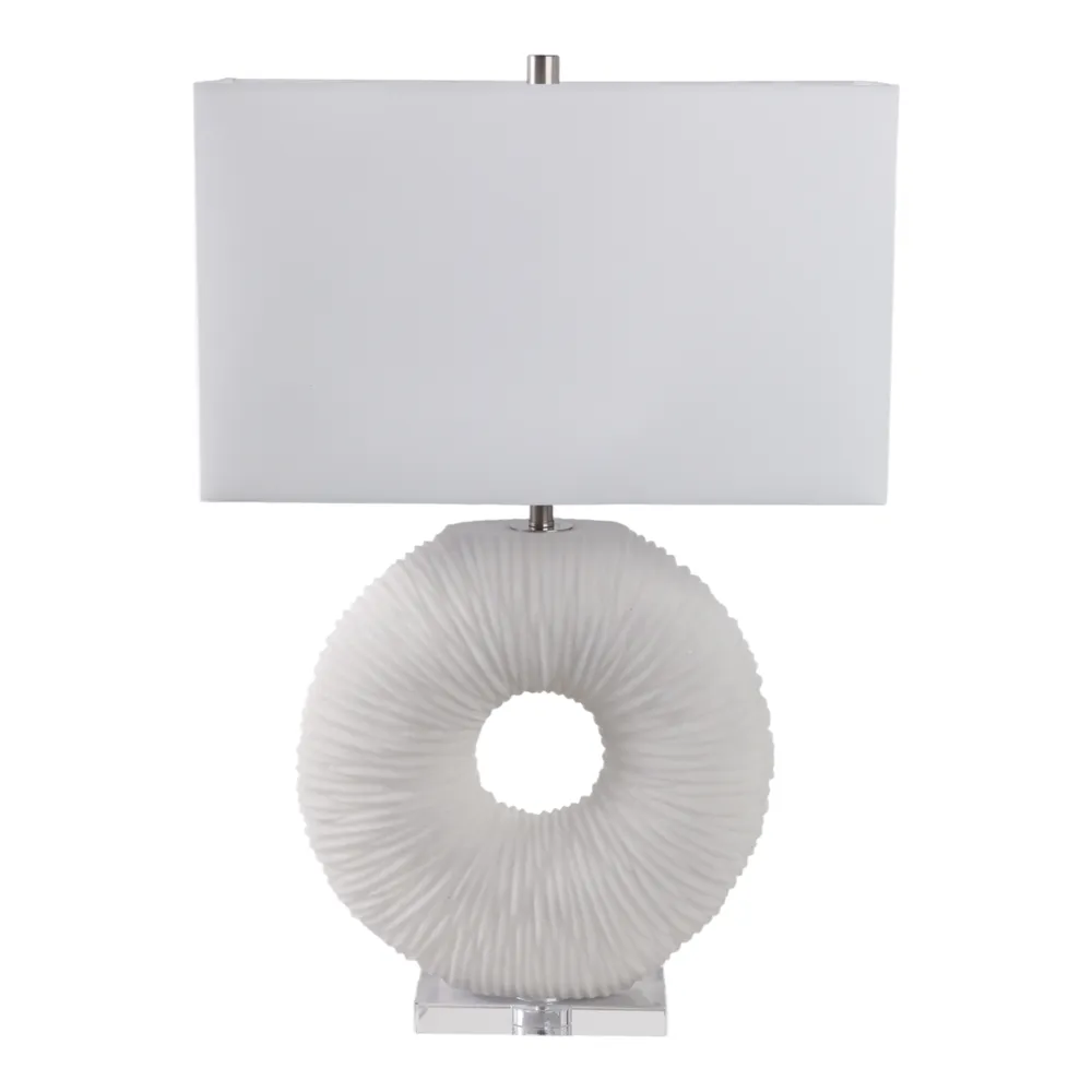 LANDONHAVEN WHITE LAMP 31 (IN)